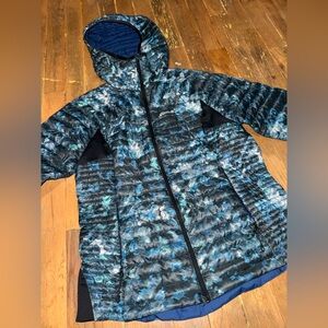 Eddie Bauer Ascent Women's MicroTherm 2.0 StormDown Hooded Jacket Small